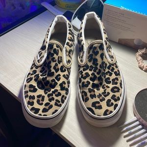 Cheetah Print Vans